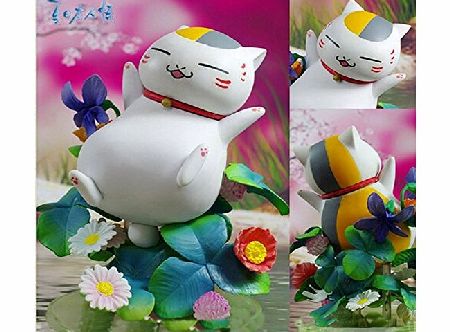 Blancho [Natsumes Book of Friends] Animation Character Cat Doll amp; Flower